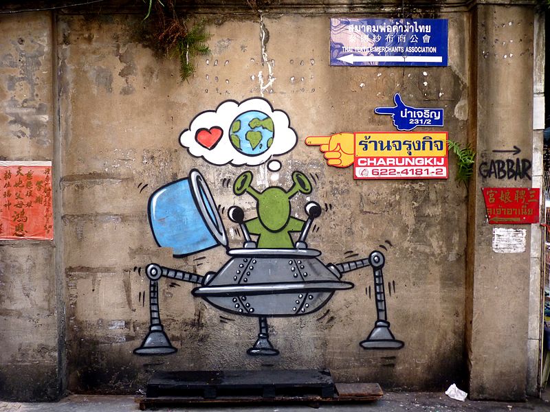 Graffiti in Bangkok