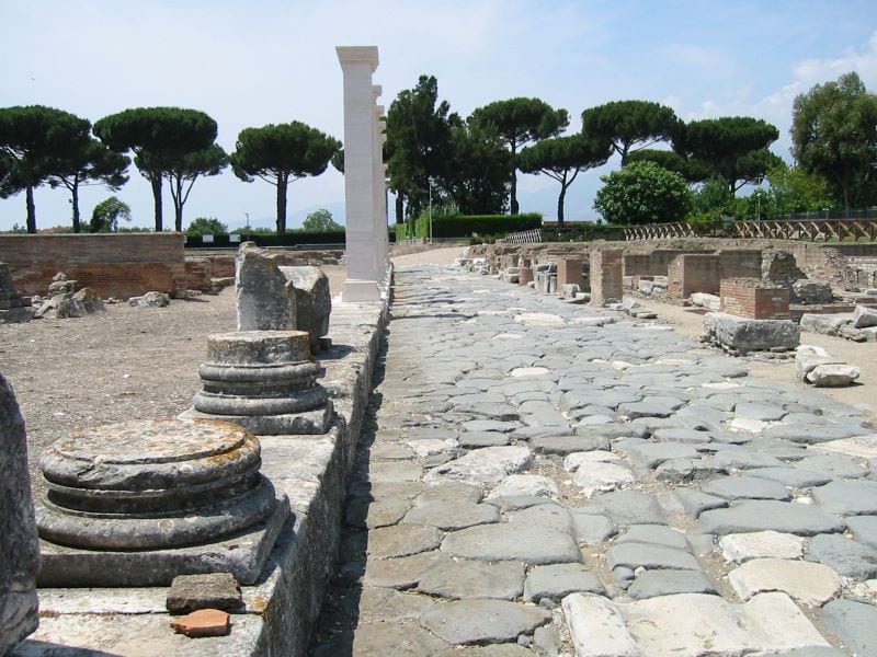 Minturno Via Appian way