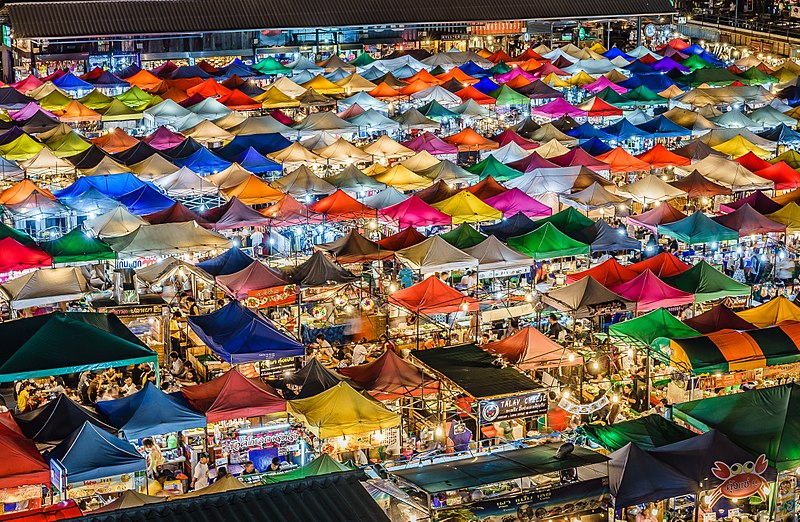 Train Night Market