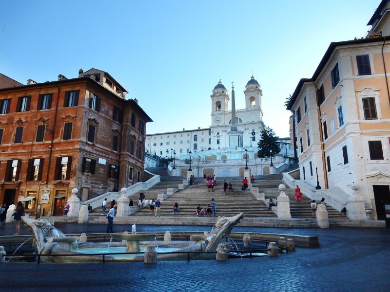 spanish steps rome italy